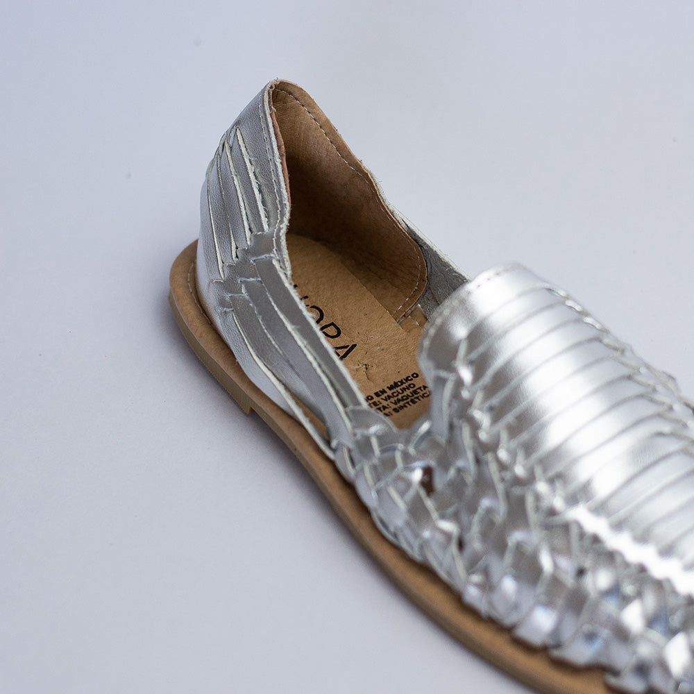 Zapato / Bruna Plateado